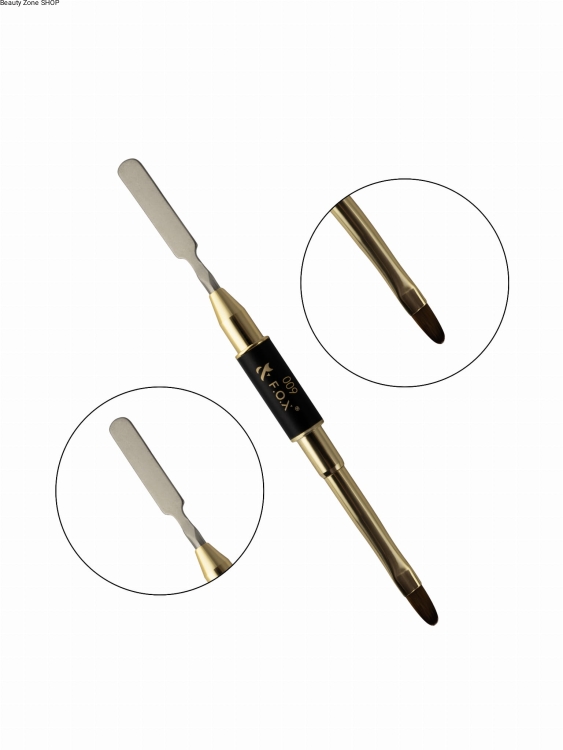 F.O.X Nail Art Double Brush for Acryl gel 009.JPG