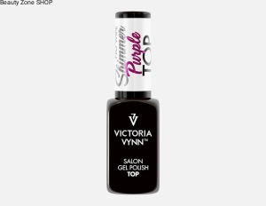 Victoria Vynn GEL POLISH Top Purple no wipe 8ml