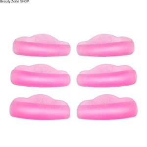 Zestaw wałków silikonowych do laminacji rzes Hollywood Pink OKO, 3 pary (M, L, XL)