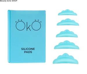  Zestaw walków silikonowych do laminacji rzęs OkO, 5 par (S, M, M1, M2, L)
