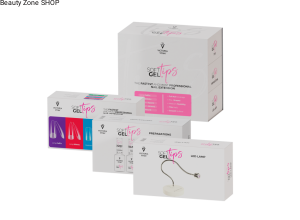 Zestaw do przedłużania paznokci Victoria Vynn SOFT GEL TIPS Set with Medium Square tips (średni kwadrat)