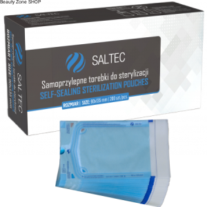 Saltec Torebki do sterylizacji papiero-foliowe autoklaw 90x135 200szt
