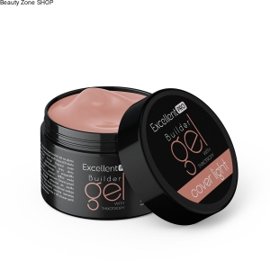 Excellent PRO Builder gel with thixotropy cover light 50g  jednofazowy żel budujący 
