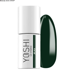 Yoshi Lakier Hybrydowy UV Hybrid 156 Jelka Journey of Joy 6ml ciemna zieleń