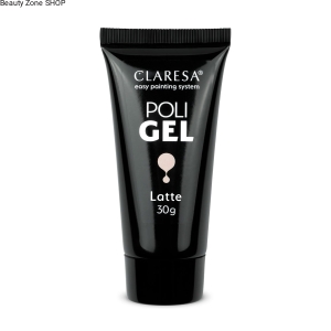 CLARESA POLI GEL ŻEL BUDUJĄCY LATTE 30 G