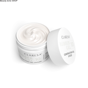 Żel budujący Claresa Rubber Gel 10 gęsty żel do budowania paznokci 45g