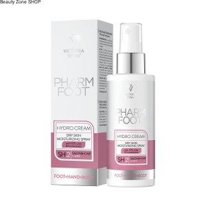 PHARM FOOT HYDRO CREAM SPRAY DO STÓP MOCNO NAWILŻAJĄCY 10% MOCZNIKA 150 ml