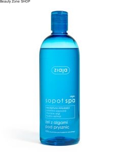 Żel pod prysznic z algami do ciała nawilżający Ziaja Sopot Spa 500 ml