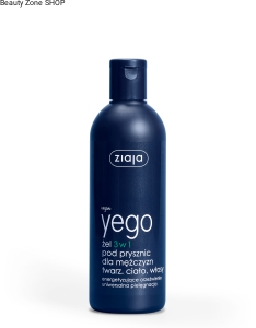 Żel pod prysznic 3w1 Ziaja Yego do twarzy ciała włosów odświeżający 300 ml