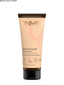 ONLYBIO Pinch Of Glow Rozświetlający peeling enzymatyczny TUBA 75 ml