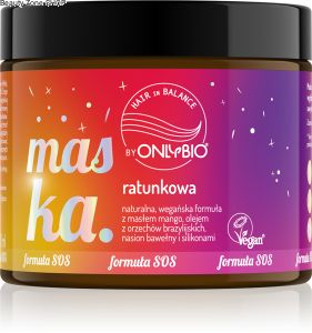 ONLYBIO Maska ratunkowa do każdej porowatości włosów 200ml
