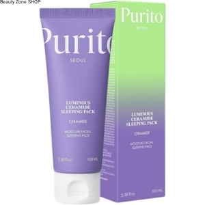 PURITO Dermide Cica Barrier Sleeping Pack Krem-Maska Regenerująca na Noc 100ml