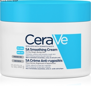 CeraVe SA Balsam Wygładzający Dla Skóry Szorstkiej, z Grudkami, Suchej 340g