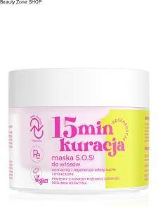 Hair Cycling by ONLYBIO Regeneracja 15 minutowa kuracja maska S.O.S!