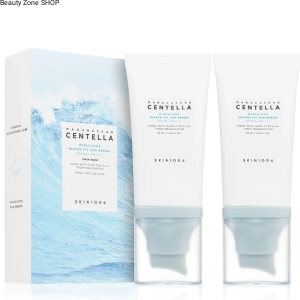 SKIN1004 SPF50+ WATER-FIT SUN SERUM ZESTAW 2 x 50ML HYALU-CICA
