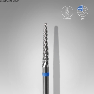 Frez z węglika spiekanego ścięty stożek 2.3mm/14 niebieski FT71B023/14